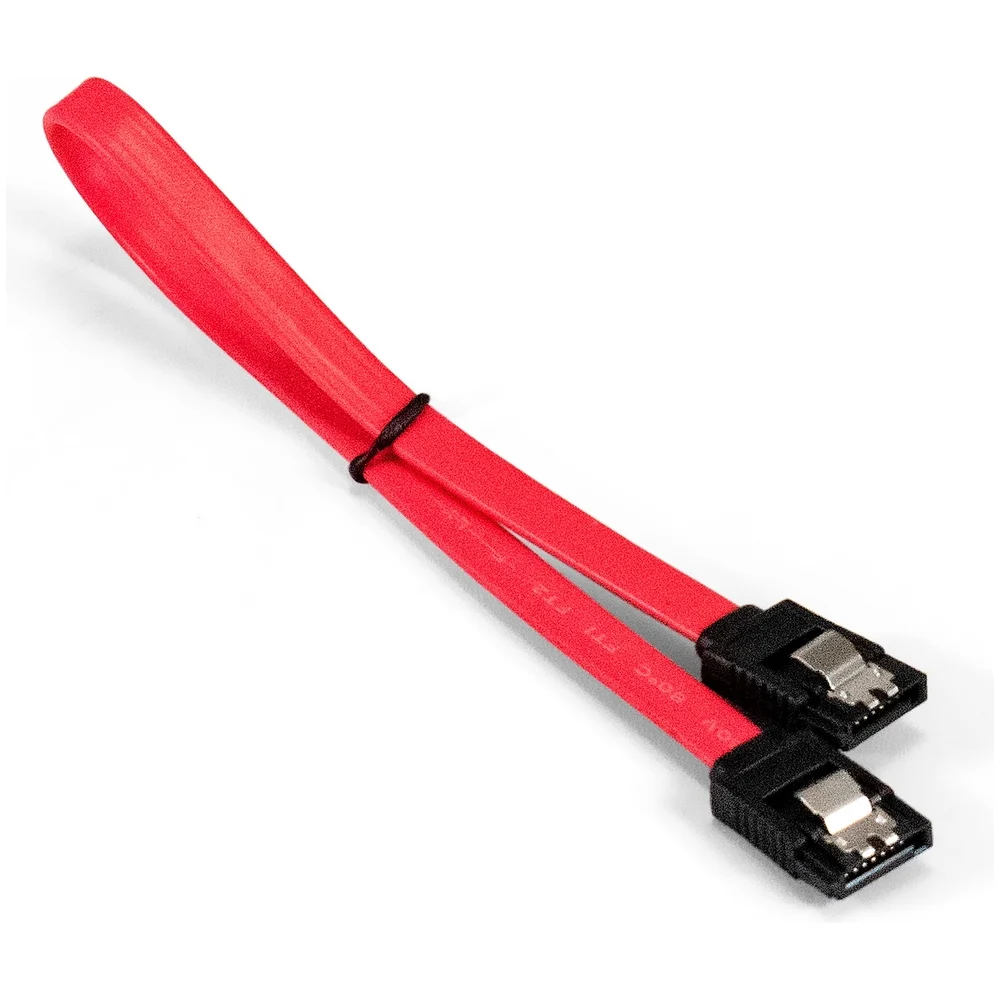 Кабель SATA #; 0,5 м; SATA; SATA; развернутый на 90° коннектор; (2шт. в пакете)