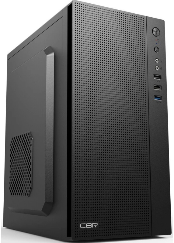 Корпус CBR MX12 (PCC-MATX-MX12-WPSU); mATX; Mini-Tower; без БП; 2x3.5" int.; 1xUSB 2.0+1xUSB 3.0