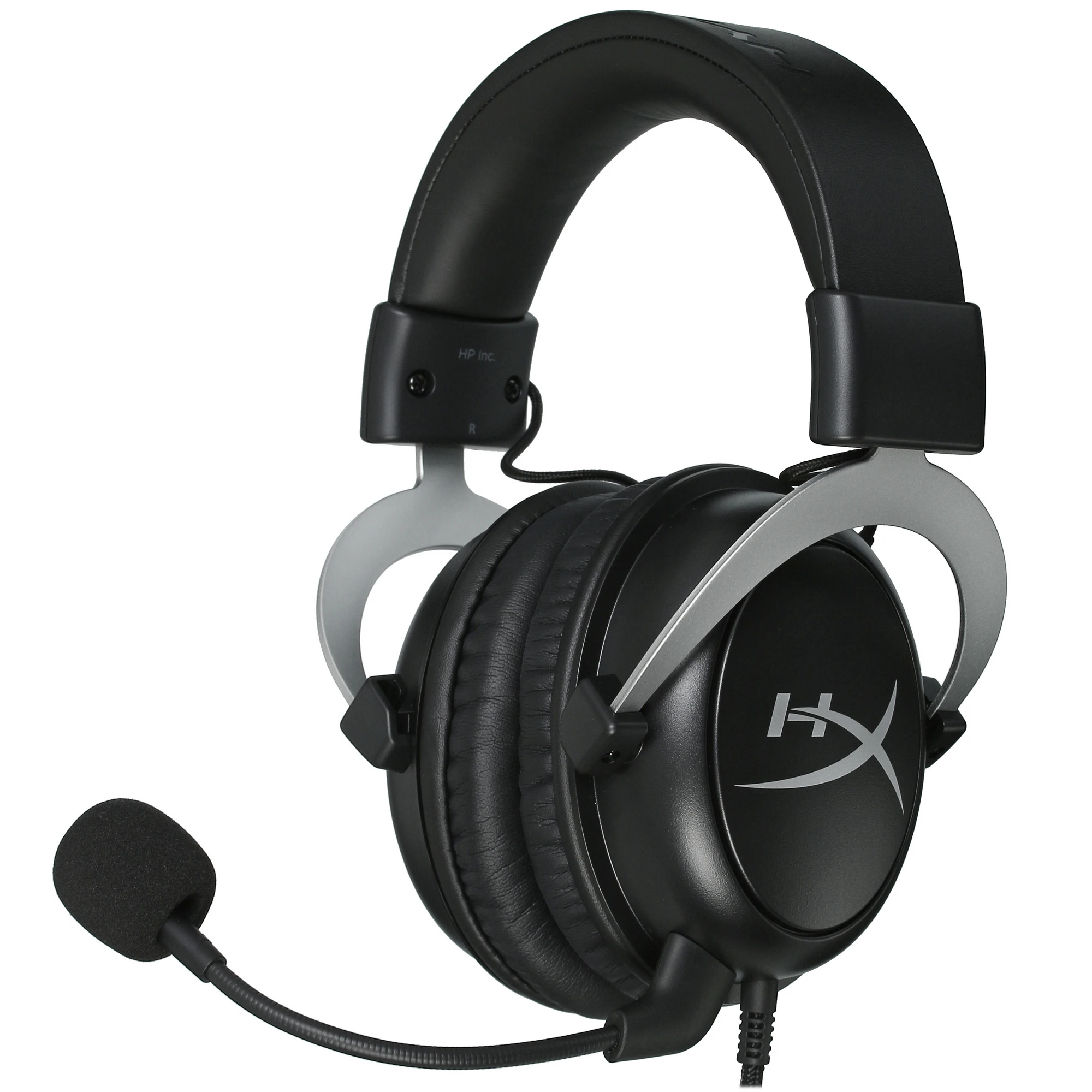 Гарнитура игровая HP HyperX CloudX (4P5H8AA); оголовье (headband); 15 Гц- 25 кГц; 41 Ом; съемный микрофон; 1,3 м; 1x3.5 мм mini-jack (4 pin); черный+с