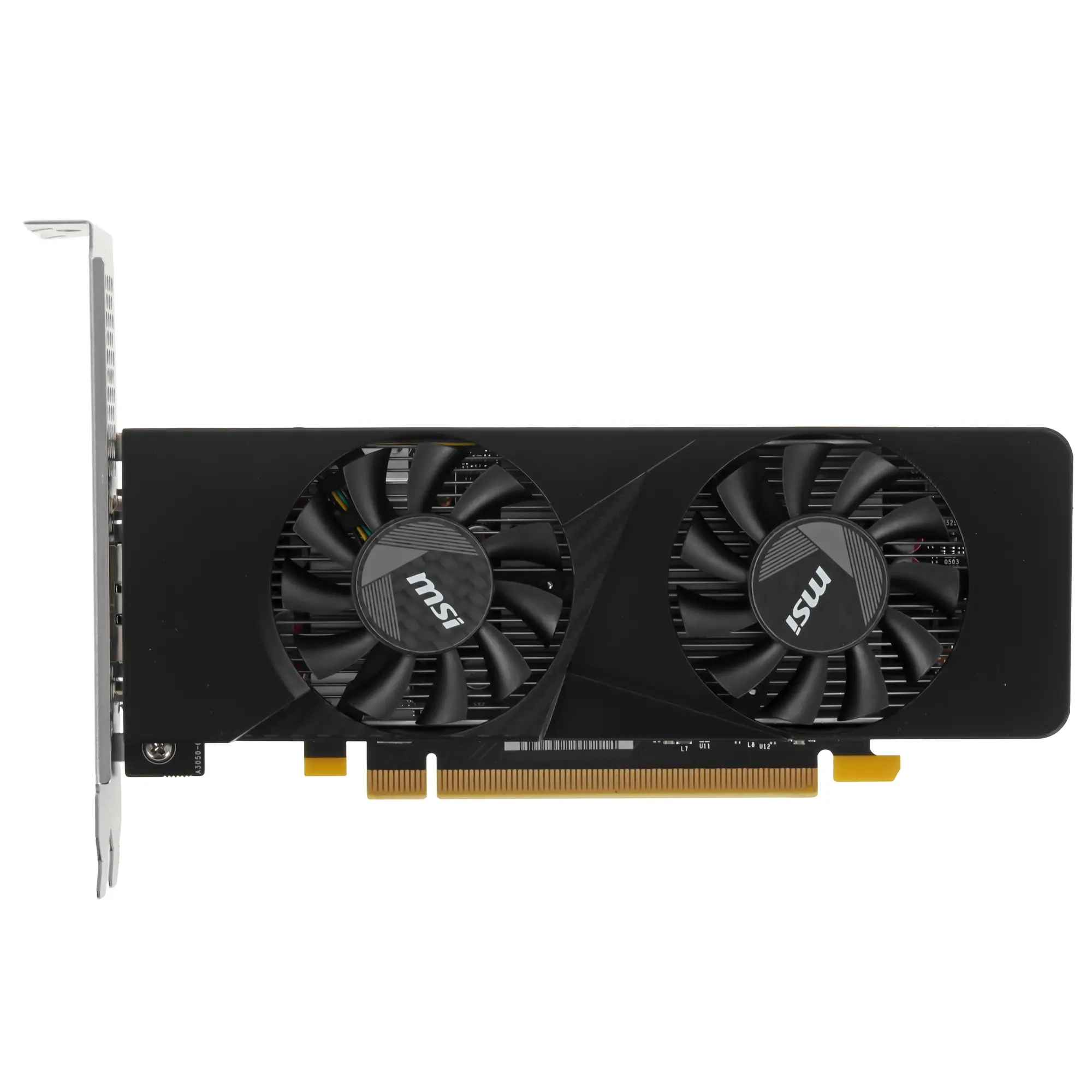 Видеокарта MSI GeForce RTX 3050 LP E 6G OC, черный, 6Гб, GDDR6, 1042-1492 МГц, 14 ГГц, 8 нм, 96 бит, HDMIx2, DPx1