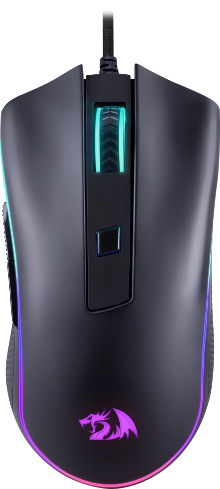 Мышь игровая Redragon CYPHER (72075***); USB; оптический; 200 - 12400 dpi; 6 кнопок; колесо-кнопка; 
