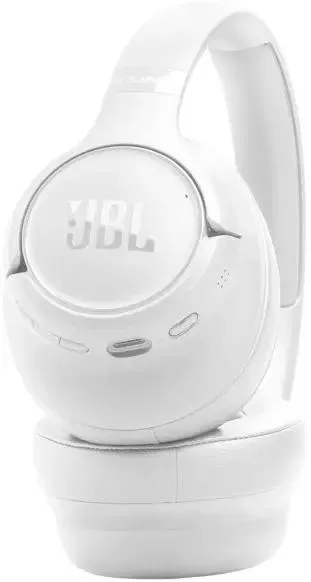 Гарнитура беспроводная JBL Tune 730BT White (JBLT730BTWHT); накладные; BT 6.0; 20 Гц - 20 кГц; 30 Ом; микрофон; 76 ч; белый
