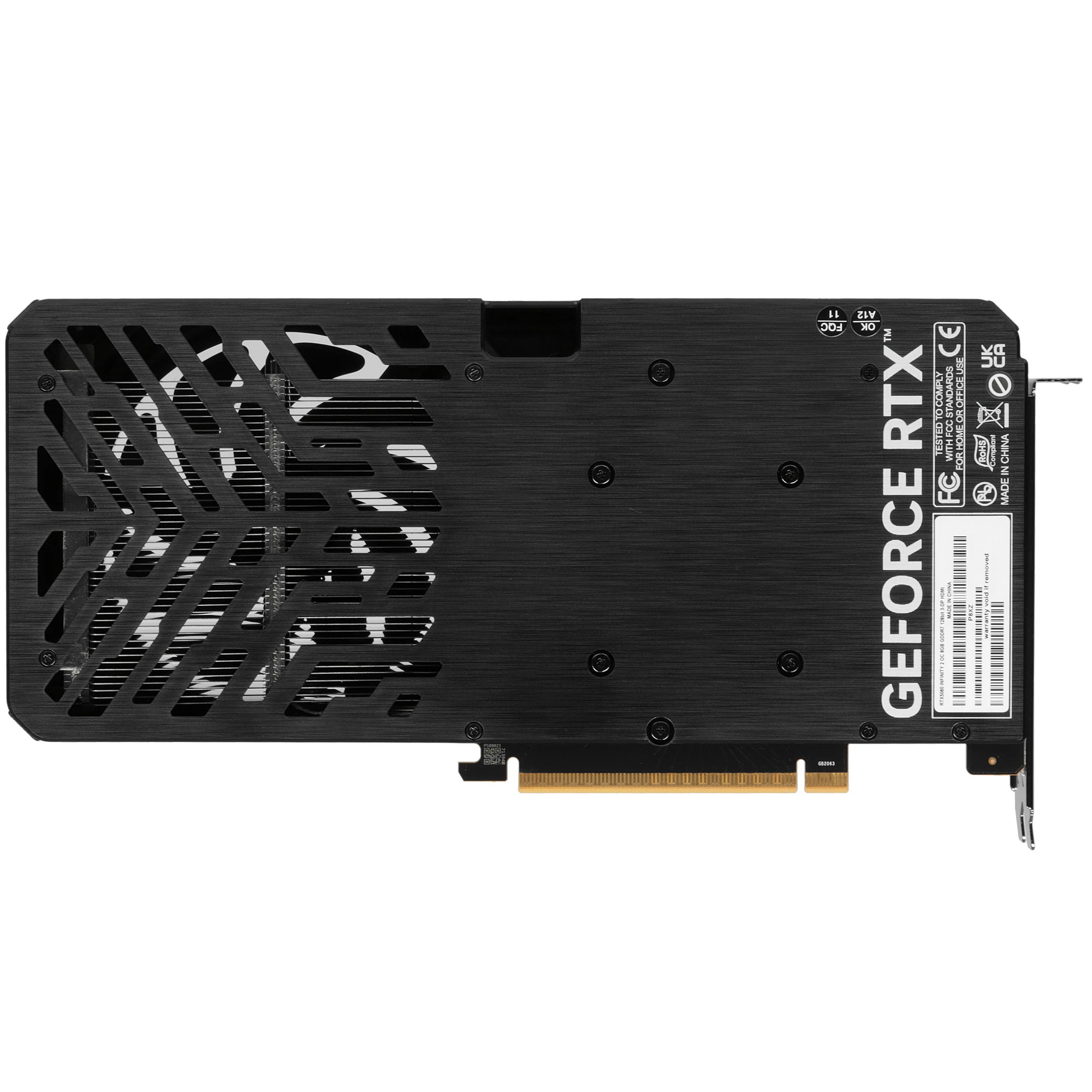 Видеокарта Nvidia GeForce RTX 5060 8 ГБ GDDR7 Palit Infinity 2 OC (NE75060V19P1-GB2063L); 2280-2512 МГц; 28 ГГц; 128 бит; 1xHDMI; 3xDP; 2-slot