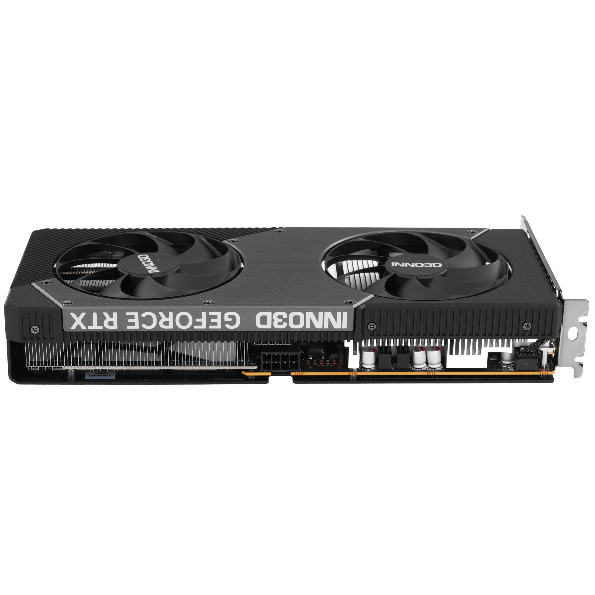 Видеокарта Nvidia GeForce RTX 5060 8 ГБ GDDR7 Inno3D Twin X2 (N50602-08D7-195071N); 2280-2497 МГц; 28 ГГц; 128 бит; 1xHDMI;3xDP; кулер; 2-slot; RET