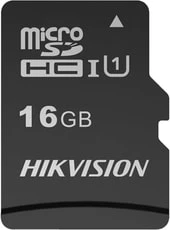Карта памяти 16 ГБ Hikvision (HS-TF-D1/16G); micro SDHC UHS-I U1; Class 10; без адаптера