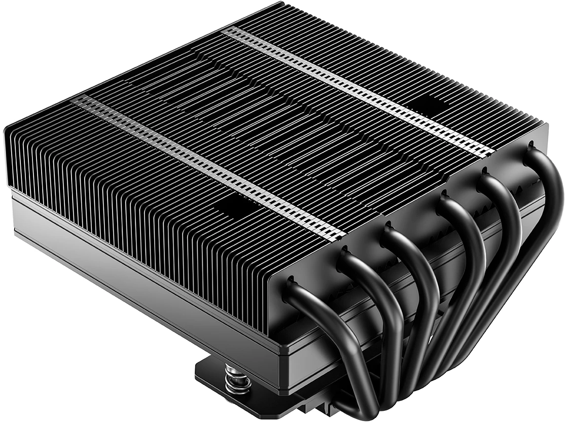 Кулер для процессора 120 мм ID-Cooling IS-77-XT, Top-Flow, 1x120 мм, 4 pin, 500-1850 об/мин, черный, 150 Вт, 33.9 дБ, 6 трубок, алюминий, медь