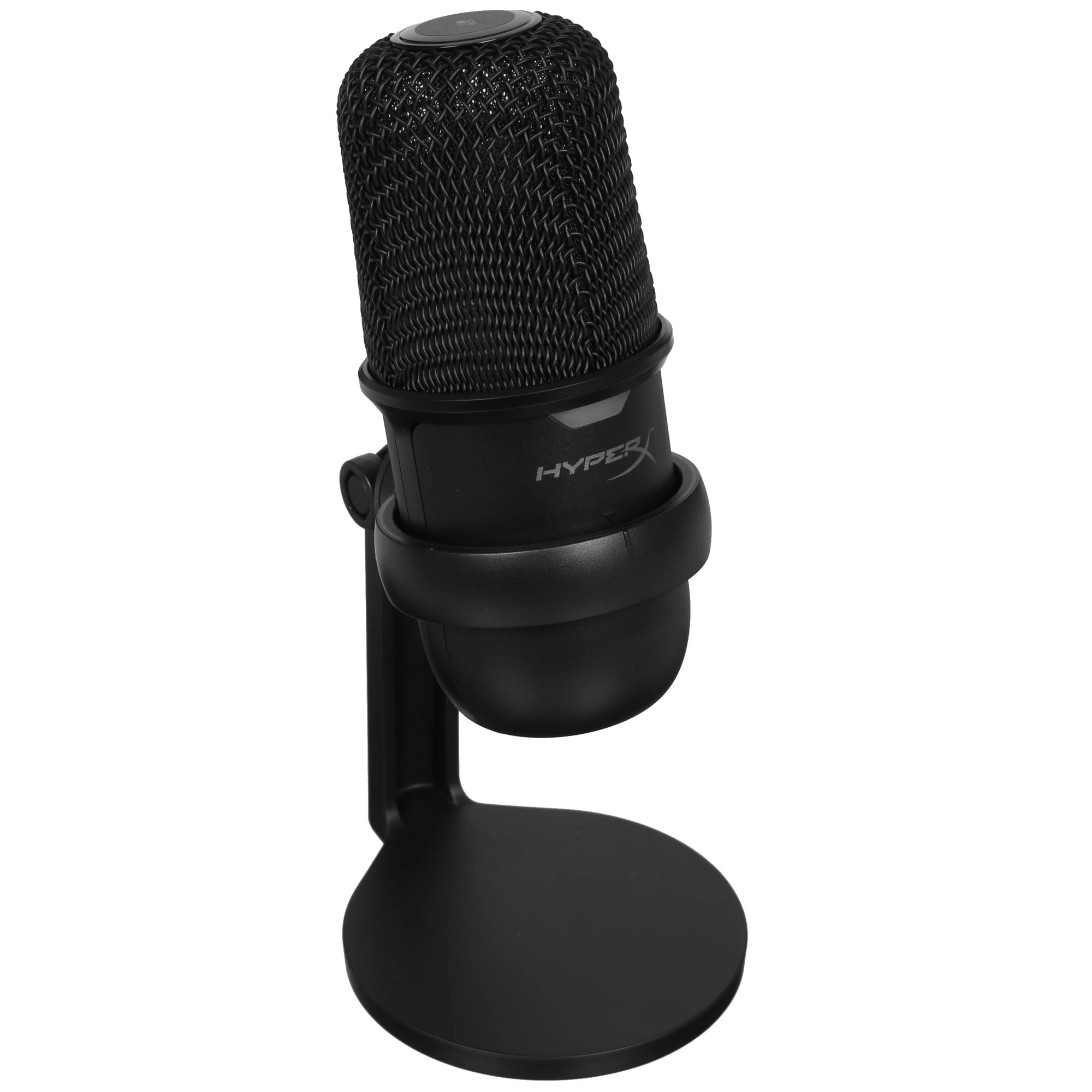 Микрофон HP HyperX SoloCast (HMIS1X-XX-BK/G) (4P5P8AA***); конденсаторный; кардиоидный; 20 - 20 000 Гц; штатив; USB; чёрный