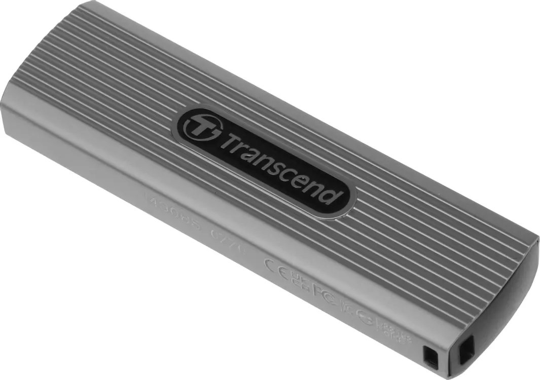 Внешний SSD 1 ТБ Transcend ESD320A TS1T (TS1TESD320A***); USB 3.2; серебристый
