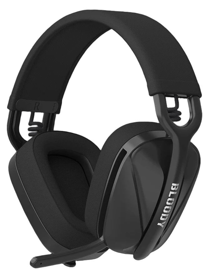 Гарнитура беспроводная A4Tech Bloody GR280 Sports Black; накладные; Bluetooth/2.4 Ггц; оголовье; 20 - 20 000 Гц; 16 Ом; микрофон; чёрный