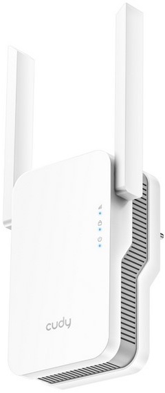 Точка доступа универсальный усилитель Cudy RE1800 (AX1800); 574 Мбит/с+ 1201 Мбит; 2 ant; 1x1000 Мбит/с Ethernet