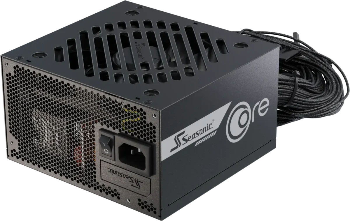 Блок питания 850 Вт Seasonic Core BC-850 Black (SRP-CBC851-A5A51JF); ATX; 1x24 pin; 2x8(4+4) pin; 1x16pin/3x6+2 pin PCI-E; 2xSata; 1xMolex; 80+ Bronze