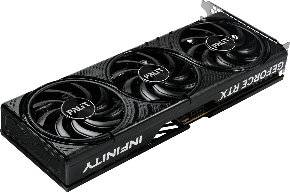 Видеокарта Nvidia GeForce RTX 5060 Ti 8 ГБ GDDR7 Palit Infinity 3 (NE7506T019P1-GB2062S); 2407-2572 MГц, 28 ГГц, 128 бит, 1xHDMI; 3xDP; 2-slot