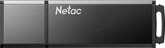 Накопитель USB-флэш 64 ГБ Netac U351 (NT03U351N-064G-30BK***); USB 3.0; классическая, с колпачком