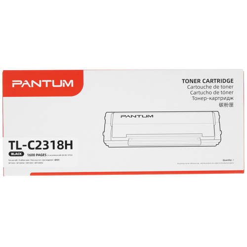 Картридж Pantum TL-C2318H; BP1800/BM1800; 1600 стр. при 5%; оригинал; чёрный