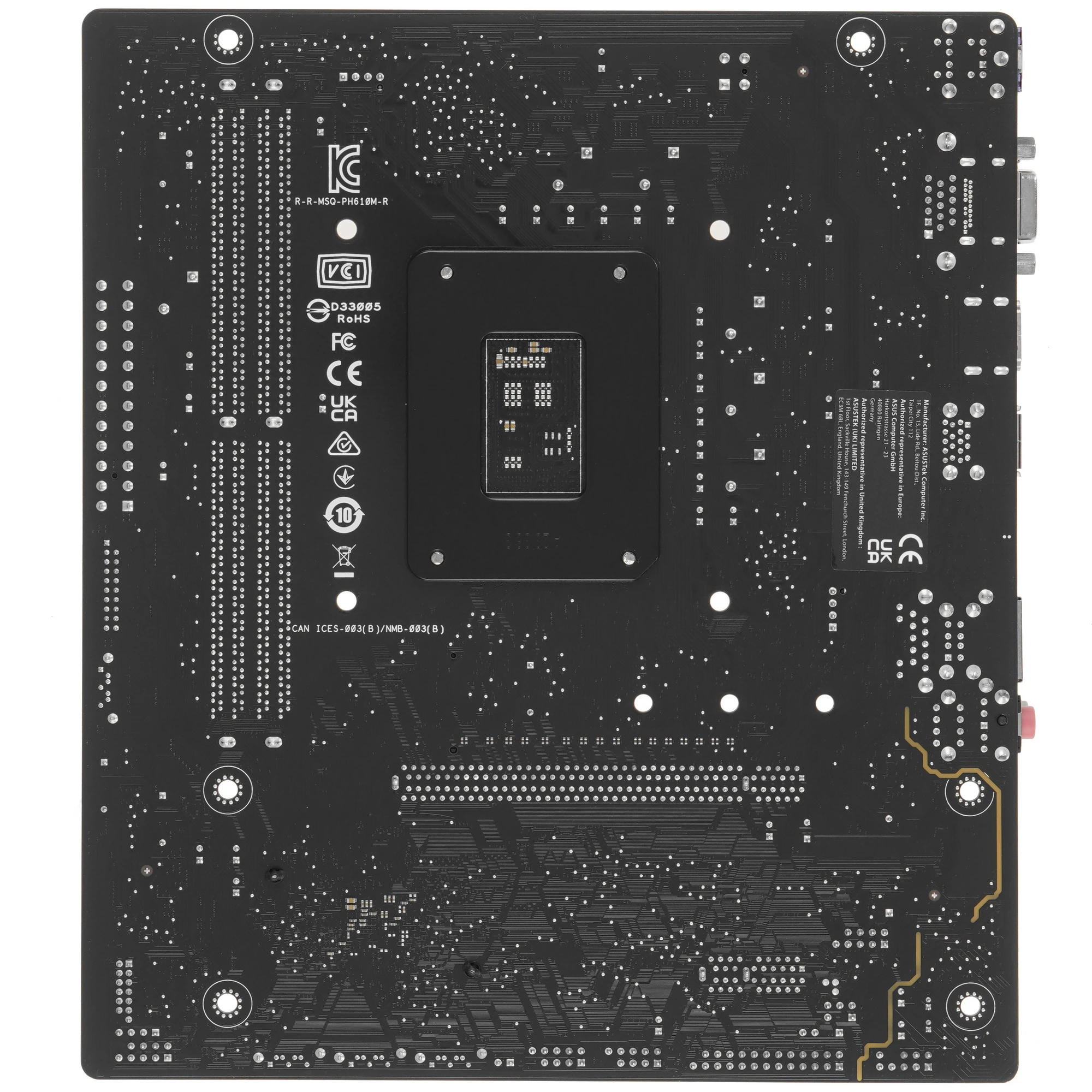 Материнская плата Asus PRIME H610M-R-SI; Socket 1700; mATX; Intel H610; 2хDDR5(5600); 1xPCI-E x16; 2xPCI-E x1; 1xVGA; 1xHDMI; 1xDP; 4(SATA 6Gb/s); Aud