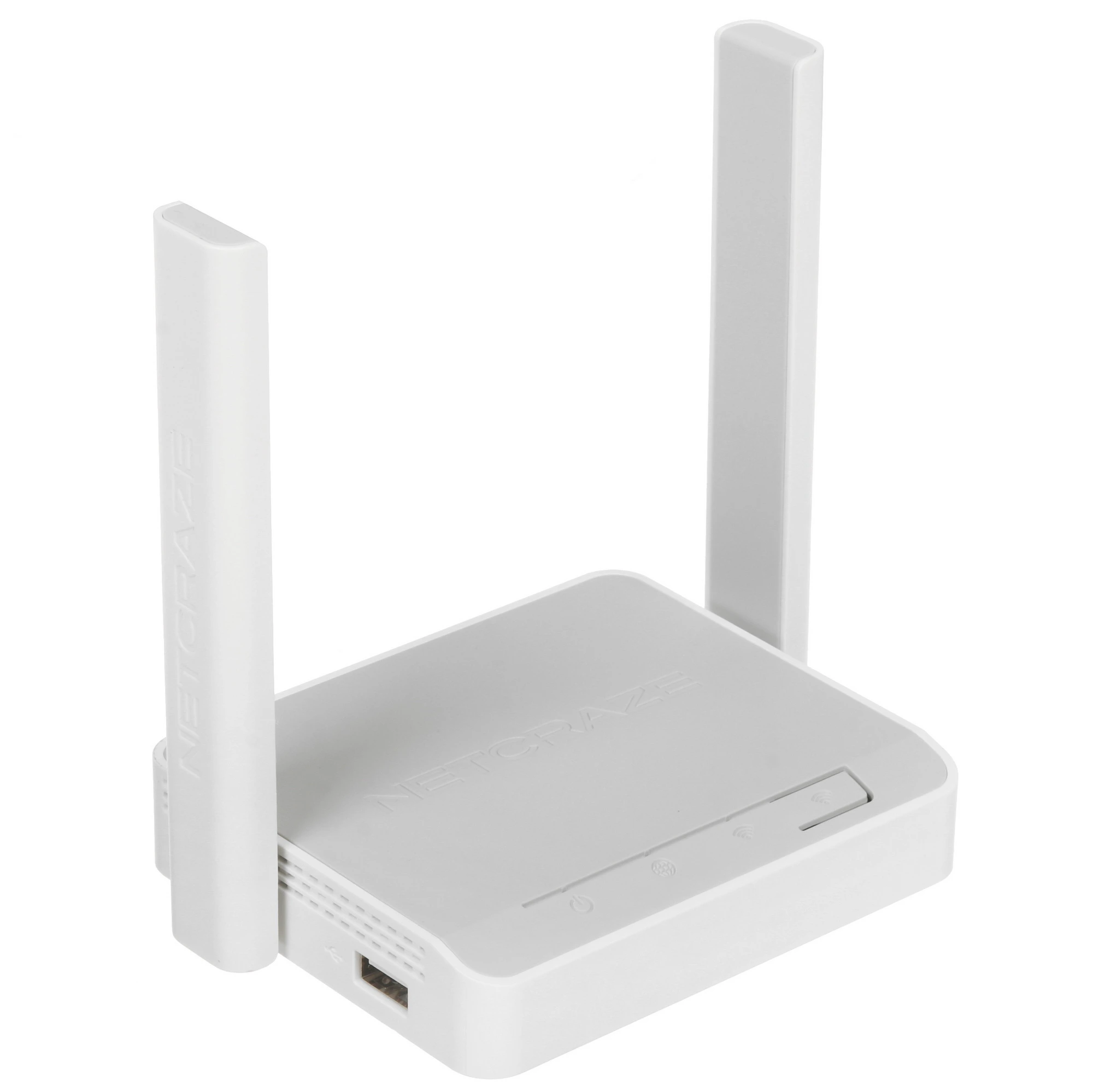 Роутер NETCRAZE Carrier AС1200 (NC-1721); 300 Мбит/сек + 867 Мбит/сек; 2xLAN 100 Мбит/с; 1xWAN 1 Мбит/с; 1xUSB 2.0; 2 ant