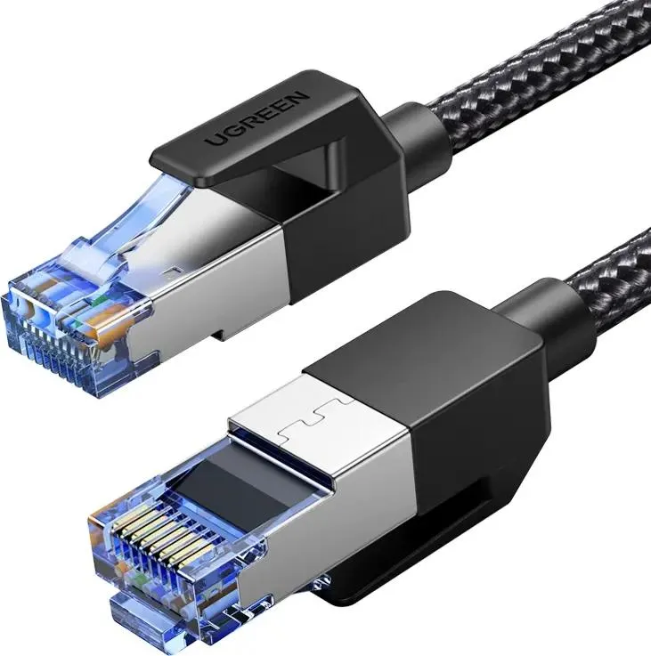 Кабель патч-корд Ugreen NW153 (30799); FTP; cat.8; 30 AWG; медь; 15 м