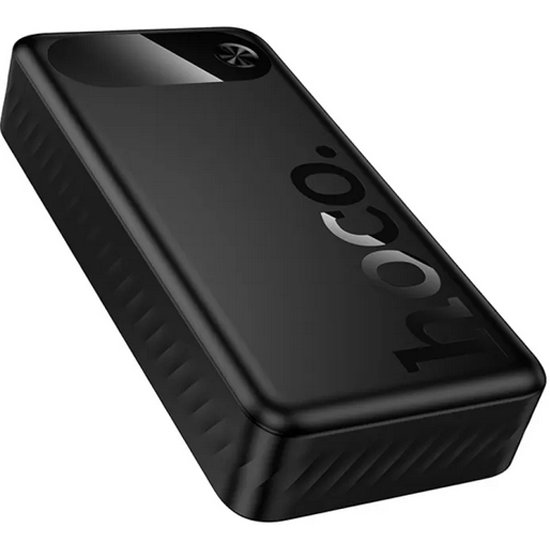 Внешний аккумулятор 20 000 мА/ч; Hoco J154A Victorious (J154A); 3А; 22.5 Вт; LED экран; 472 г; черный