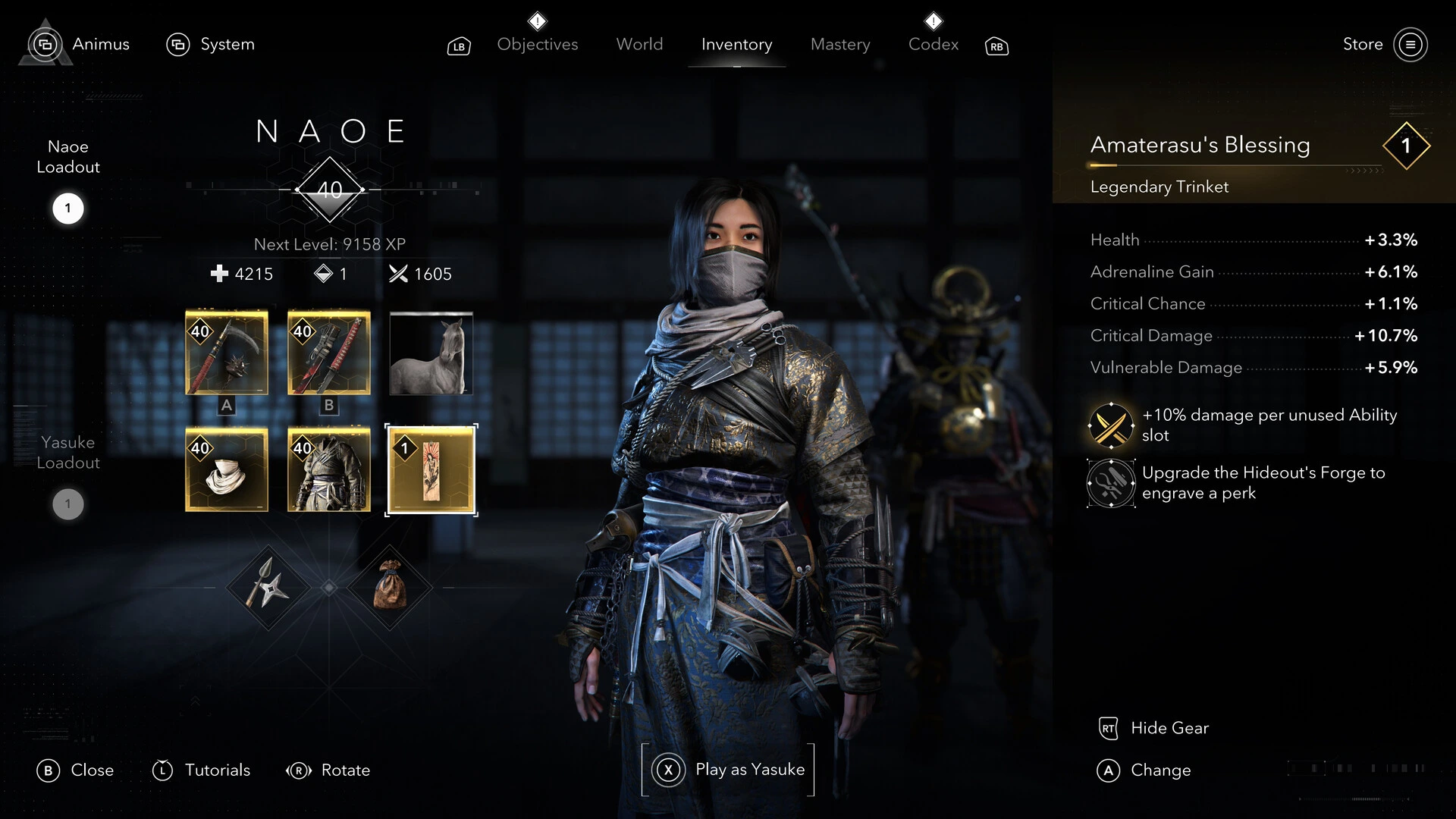 Диск игровой Sony PS5 Assassin's Creed Shadows