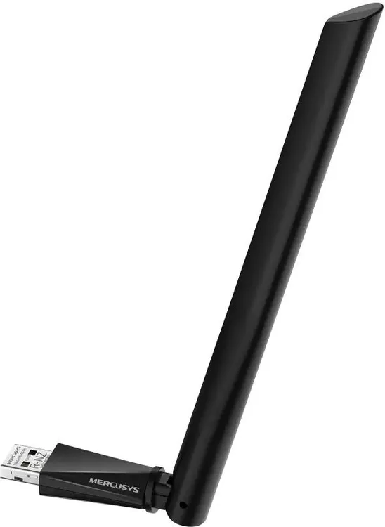 Сетевая карта WiFi Mercusys MA14H (AX300); 287 Мбит/с; 1x5 dBi; USB
