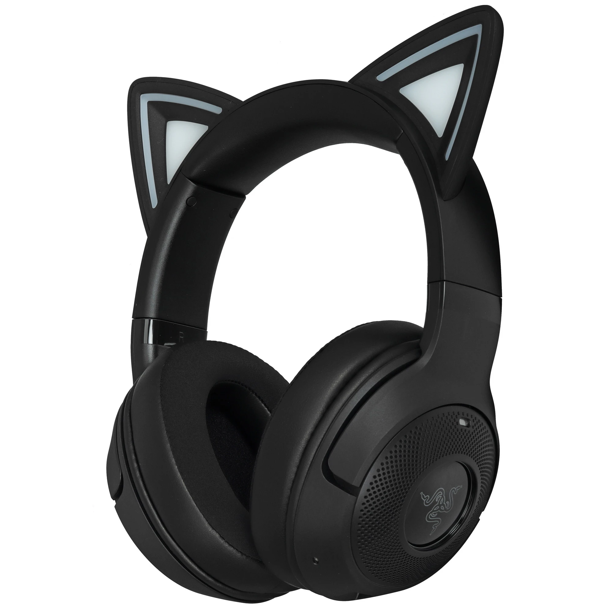 Гарнитура беспроводная Razer Kraken Kitty V2 BT Black (RZ04-04860500-R3M1); накладные; BT; 20 Гц- 20 кГц; 32 Ом; виртуальный звук 7,1; встроенный микр