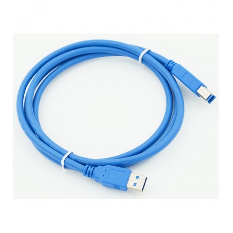 Кабель USB 3.0 AM/BM Behpex (576400); 1,5 м; синий