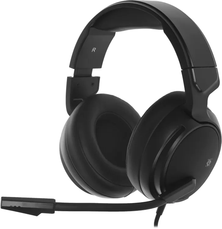 Гарнитура игровая Defender Shadow (64600***); оголовье (headband); 20 - 20 000 Гц; 32 Ом; 2 м; микрофон; регулятор громкости; 2 x 3,5 мм (mini-jack);