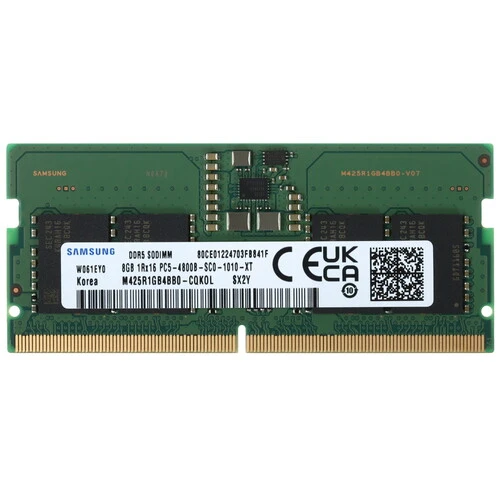 Модуль памяти SODIMM DDR5 8 ГБ Samsung M425R1GB4BB0-CQK***; 4800 МГц; OEM