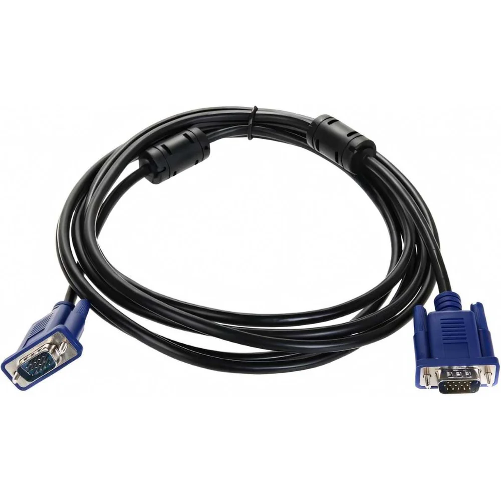 Кабель VGA/SVGA TV-COM (QCG120H-3M); 3,0 м; VGA; VGA; с ферритовым фильтром; пакет
