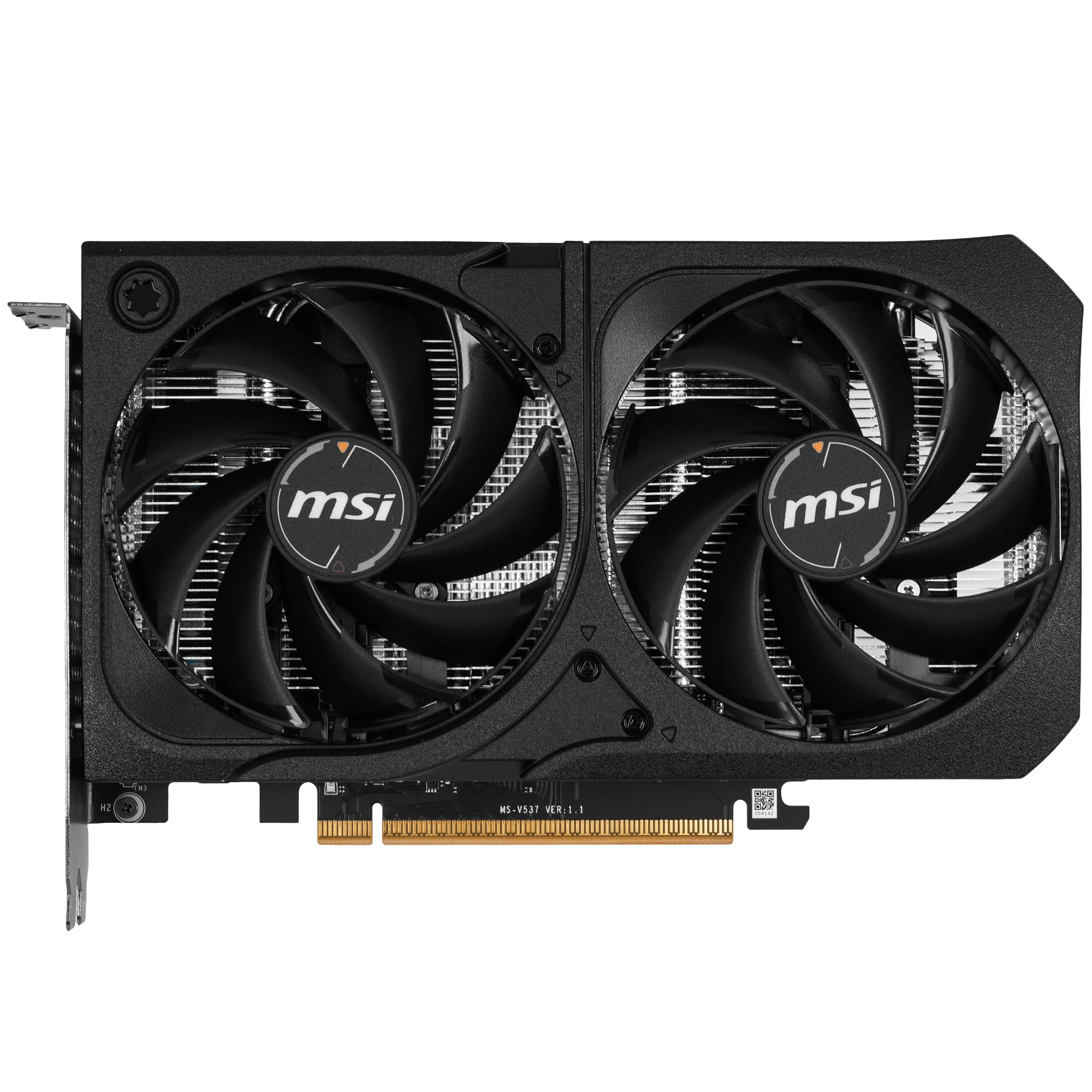 Видеокарта Nvidia GeForce RTX 5060 8 ГБ GDDR7 MSI SHADOW 2X OC (RTX 5060 8G SHADOW 2X OC (912-V537-004)), 2280-2527 МГц; 28 ГГц; 128 бит; 1xHDMI; 3xDP