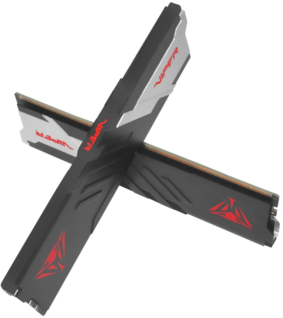 Модуль памяти DDR5 64 Гб (2x32 ГБ) Patriot Viper Venom (PVV564G600C30K); 6000 МГц; радиаторы; RET