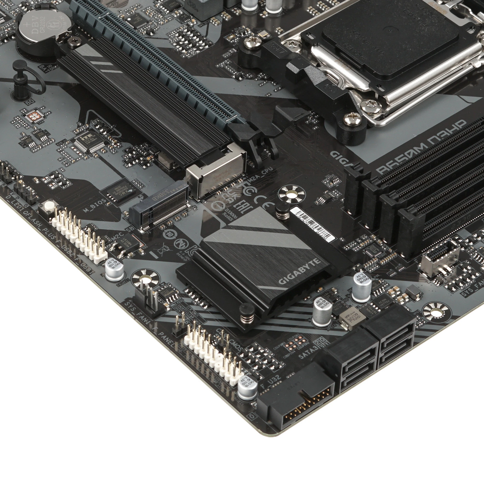 Материнская плата Gigabyte B650M D3HP; Socket AM5; mATX; AMD B650; 4хDDR5(8000); 1xPCI-E x16; 1xPCI-E x1; 1xHDMI; 2xDP 4(SATA 6Gb/s); Realtek 7.1 audi