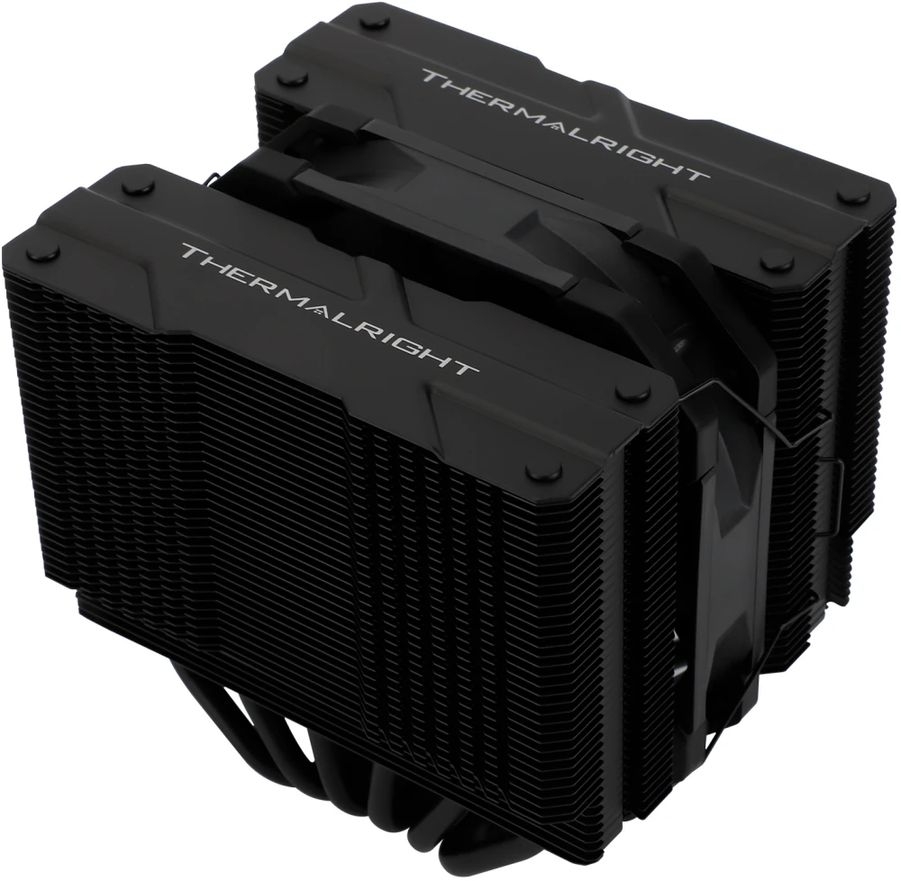 Кулер для процессора 120 мм Thermalright Peerless Assassin 120 MINI Black (TRPA120MB), 1x120 мм, 4 pin, 1500 об/мин, черный, 200 Вт, 25.6 дБ, 6 трубок