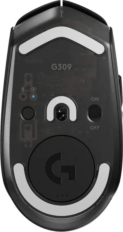 Мышь игровая Logitech G309 Lightspeed Black (910-007199); Bluetooth/2.4 ГГц; USB; оптический; 25600 dpi; 6 кнопок; колесо-кнопка; 1хАА; чёрный