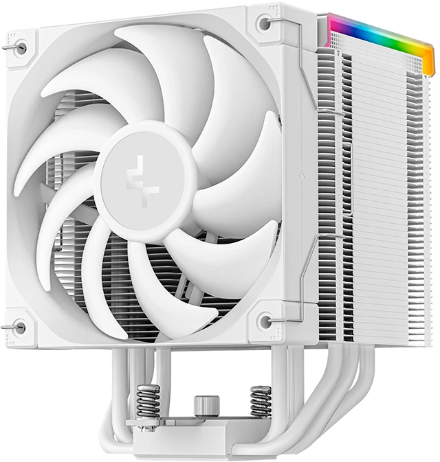 Кулер для процессора 120 мм DeepCool AK500 DIGITAL PRO WH (R-AK500-WHAPMN-G), 1x120 мм, 4 pin, ARGB, USB, 500-1750 об/мин, белый, 240 Вт, 25 дБ