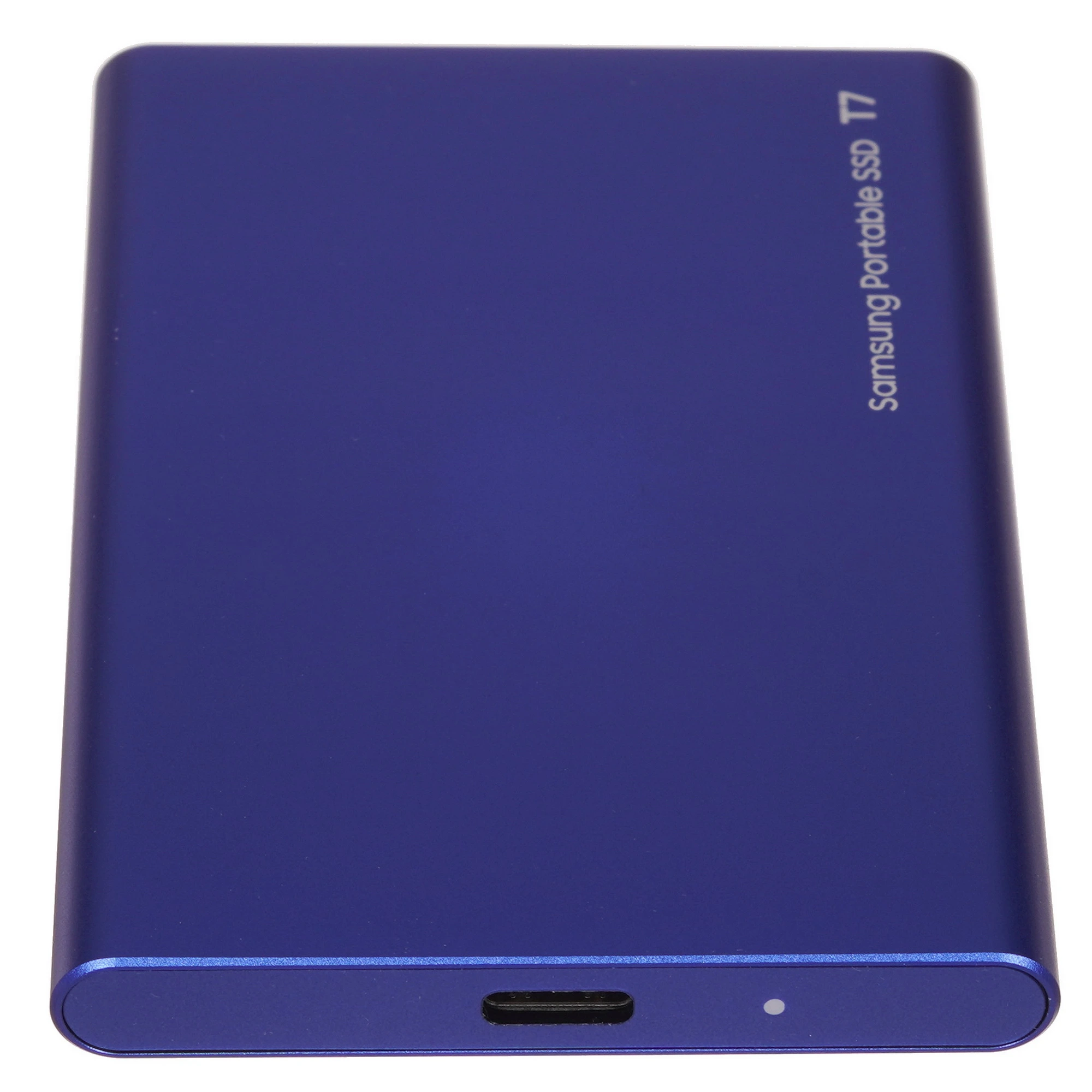 Внешний SSD 1 ТБ Samsung T7 (MU-PC1T0H/WW***); USB 3.2 Type C; синий