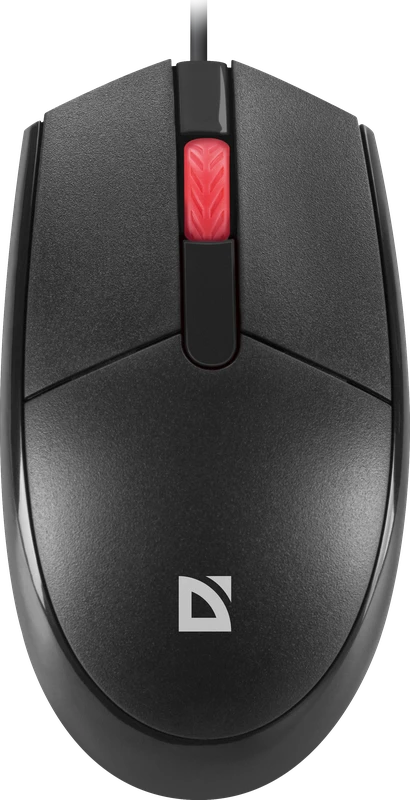 Мышь проводная Defender DELTA MM-523 (52523***); USB; оптический; 1000 dpi; 3 кнопки; колесо-кнопка;