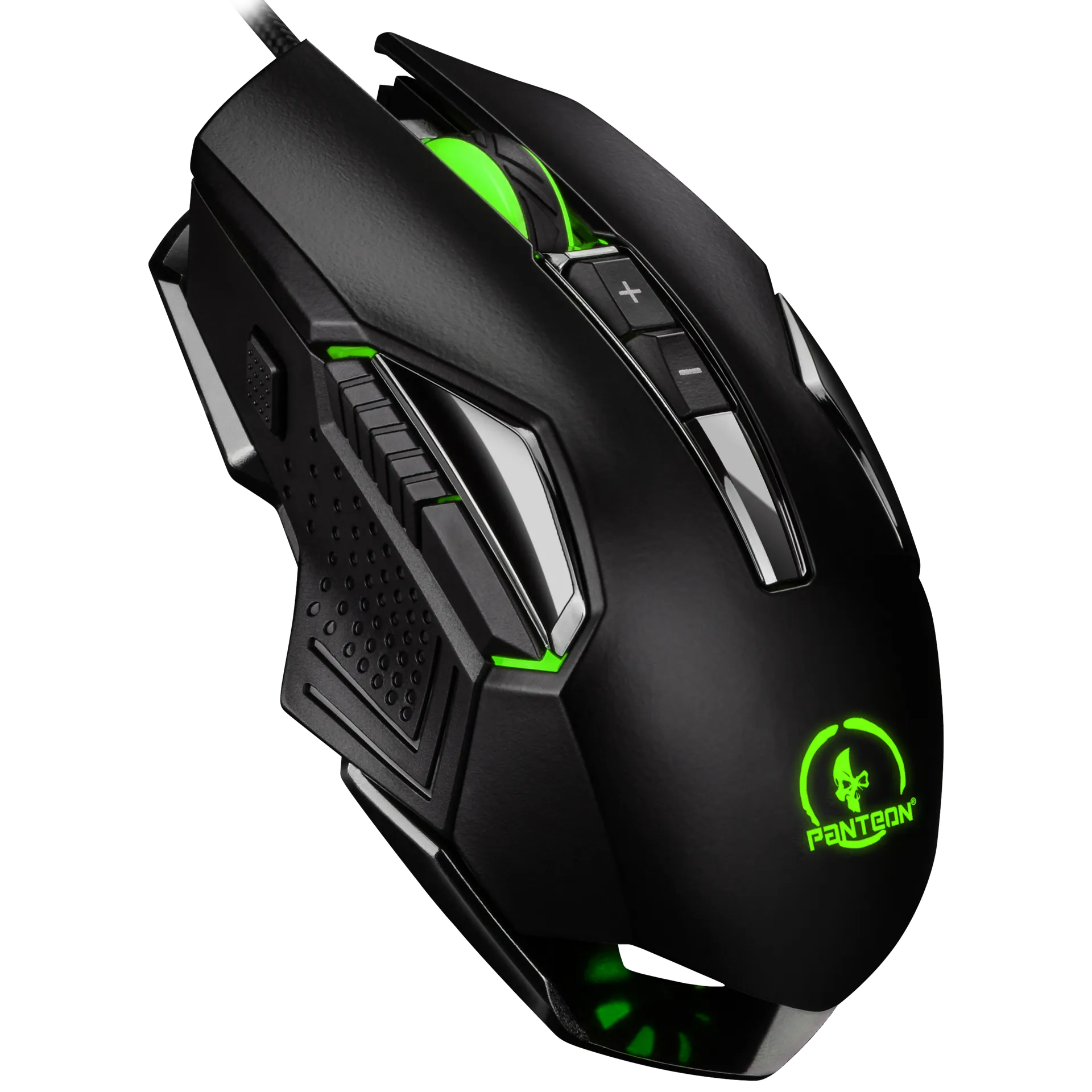 Мышь игровая Jet.A PANTEON MS75 Black***; USB; оптический; 400-7200 dpi; 8 кнопок; колесо прокрутки;