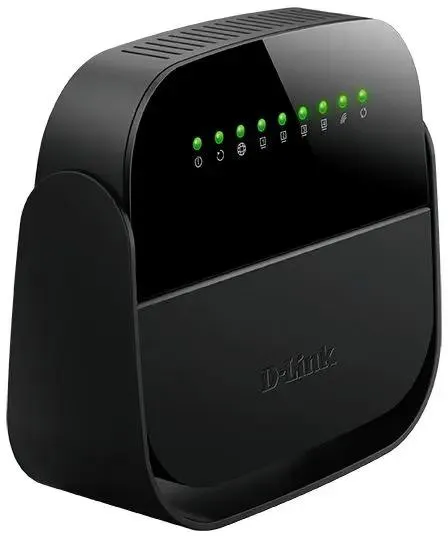 Маршрутизатор D-Link DSL-2640U (DSL-2640U/R1A***); 1xADSL RJ-11; 4xLAN 10/100 Ethernet RJ-45; 802.11a/b/g/n; 150 Мбит/с;