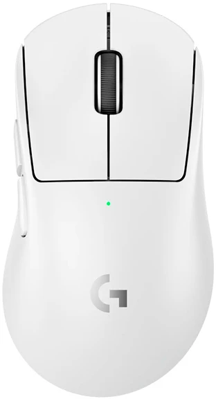 Мышь игровая Logitech G Pro X Superlight 2 DEX White (910-007365); 2.4 ГГц; USB; оптический; 44000 dpi; 5 кнопок; колесо-кнопка; встроенный аккумулято