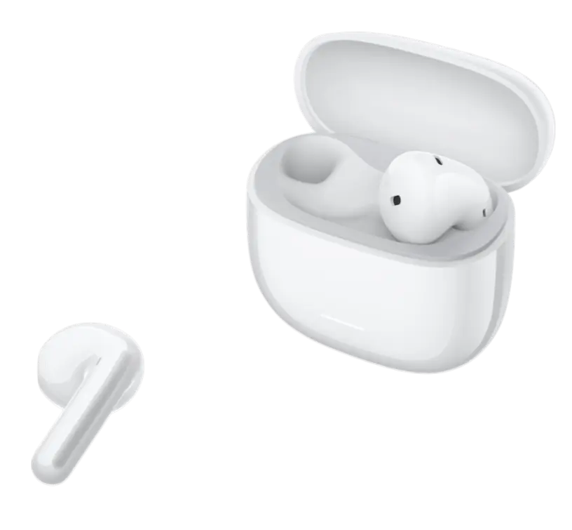 Гарнитура беспроводная Xiaomi Redmi Buds 8 Active White (BHR08JUGL), вкладыши, без крепления, 5.4, IP54*, 475 мА/ч, белый