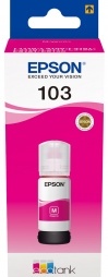 Контейнер Epson 103 (C13T00S34A***); L11XX/L31XX/L51XX; 70 мл; пурпурный