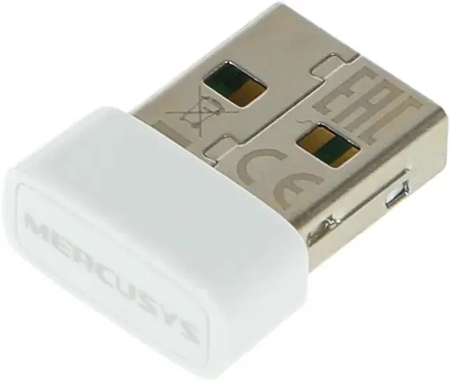 Сетевая карта WiFi Mercusys MW150US***; USB; 150 Мбит/с