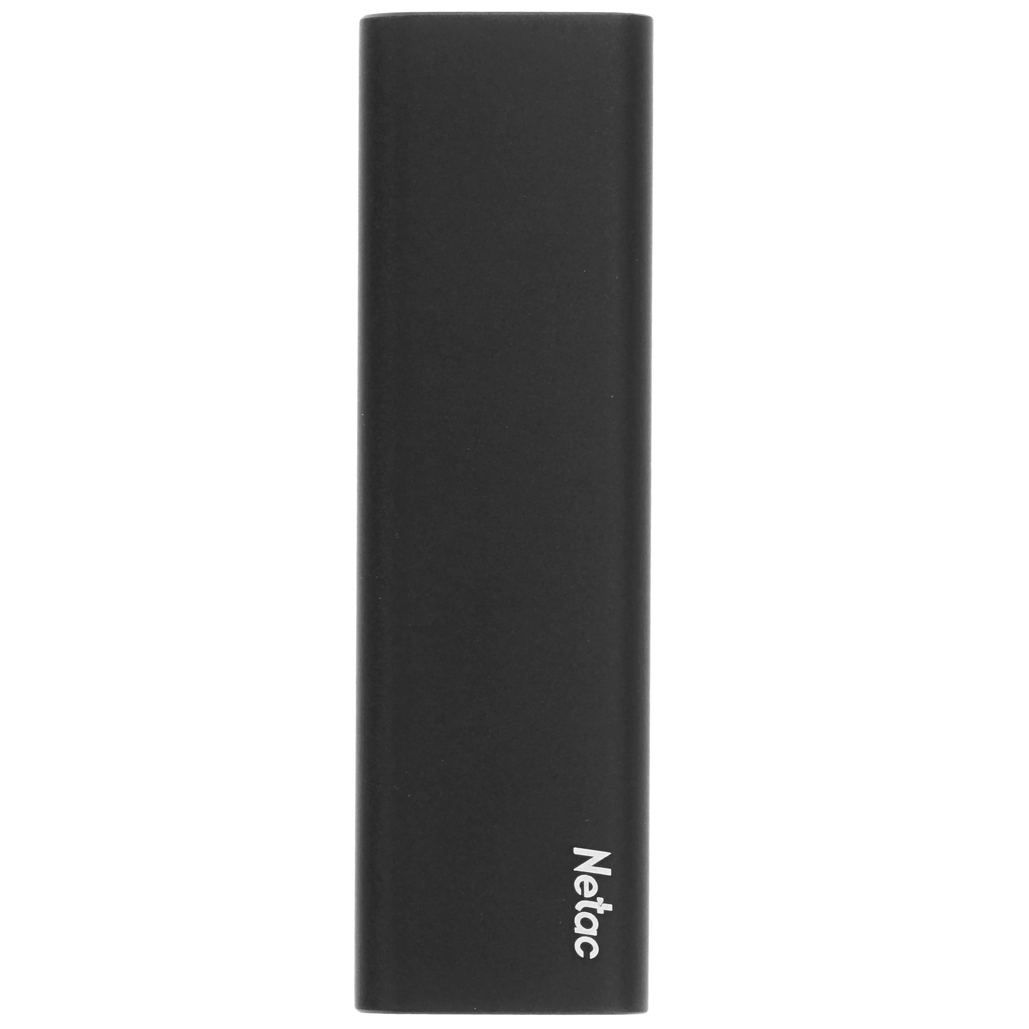 Внешний SSD 1 ТБ Netac Z Slim (NT01ZSLIM-001T-32BK***); M.2; USB 3.2 Type C; чёрный