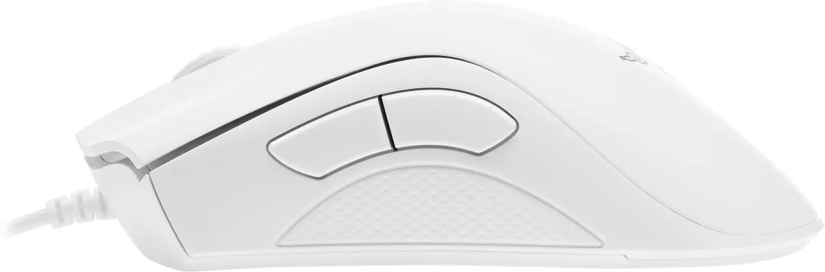 Мышь игровая Razer DeathAdder Essential White (RZ01-03850200-R3C1); USB; 6400 dpi; 5 кнопок; колесо-кнопка