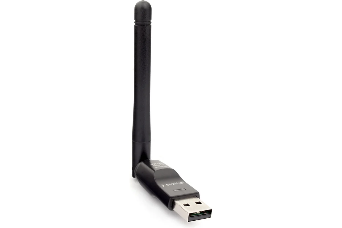Сетевая карта WiFi адаптер (MT7601***); 150 Мбит/с; внешняя; 1 x 2 dBi; USB