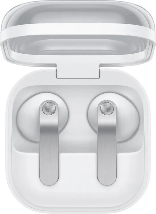 Гарнитура беспроводная Samsung Galaxy Buds 4 White (SM-R540NZWA), вкладыши, без крепления, 6.1, IP54*, 515 мА/ч, белый