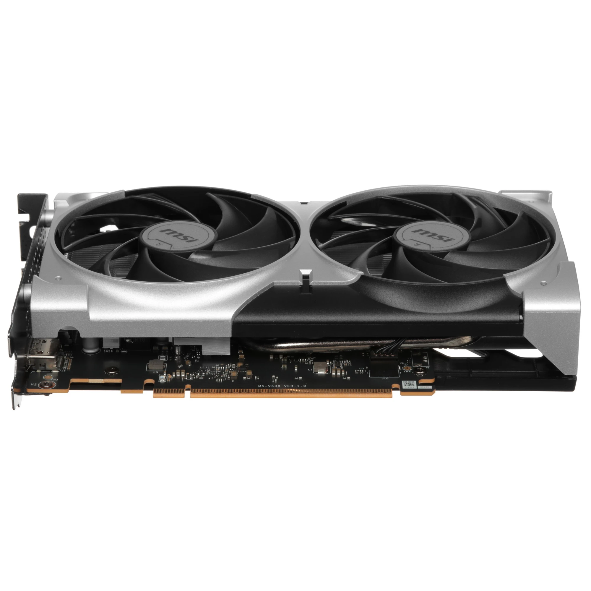 Видеокарта Nvidia GeForce RTX 5050 8 ГБ GDDR6 MSI VENTUS 2X OC (RTX 5050 8G VENTUS 2X OC); 2317-2617 МГц; 20 ГГц; 128 бит; 1xHDMI;3xDP; кулер; 2-slot;