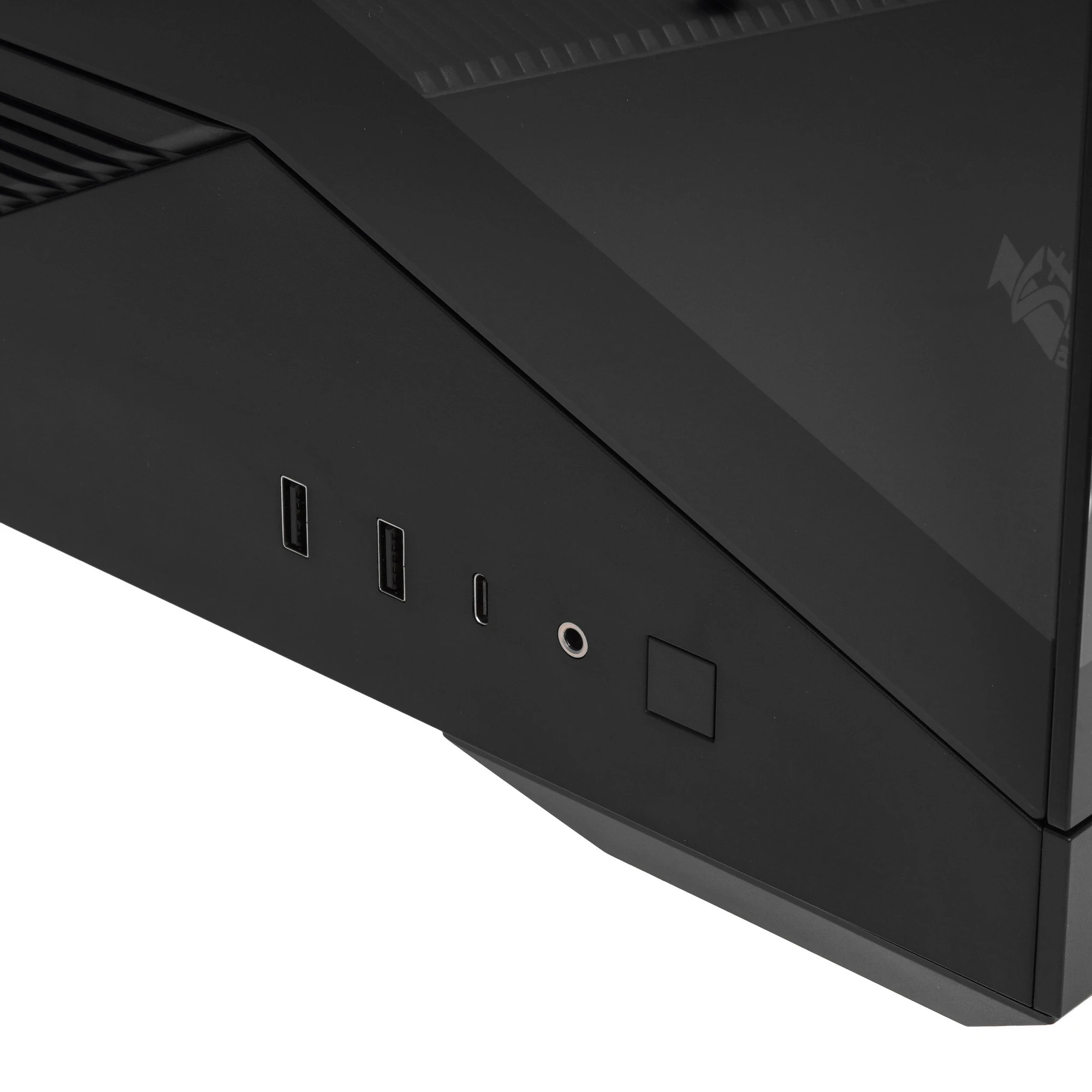 Корпус 1STPLAYER GM7 ARGB Black (GM7-BK-3FN7R-1FN7); ATX; Midi-Tower; 4x120 мм; 2xUSB 3.0/1xUSB Type C; Mic/Aud; чёрный