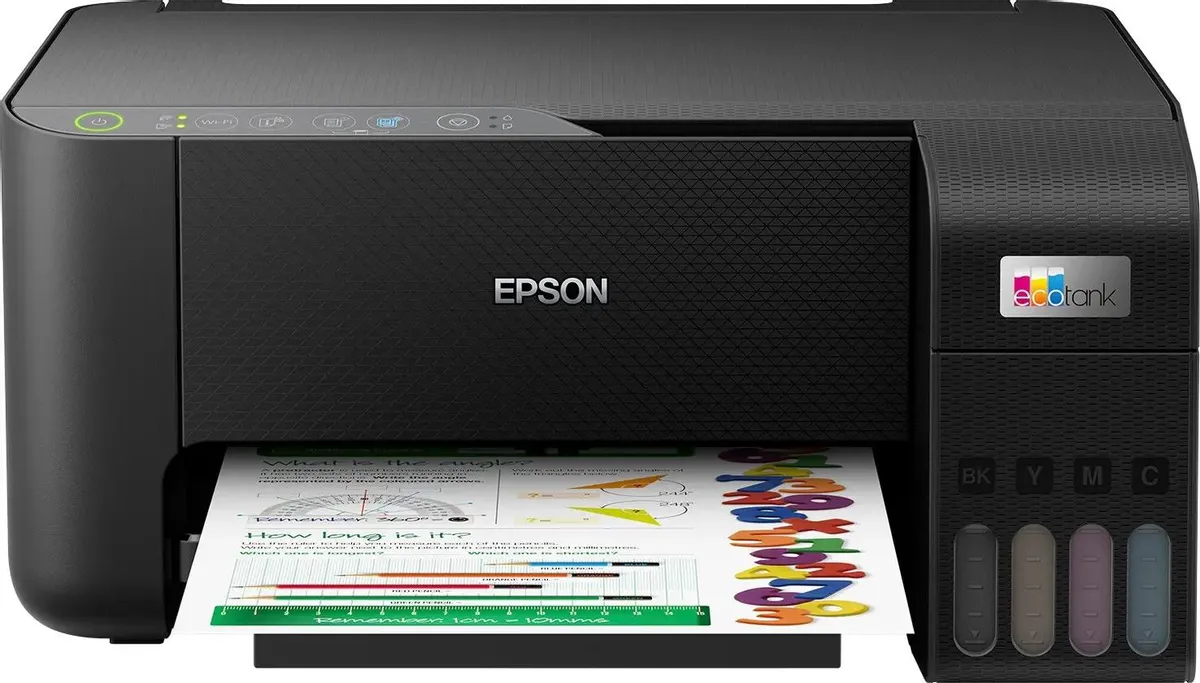 МФУ струйное Epson L3250 (C11CJ67412); цветная; A4; 5760 x 1440 dpi; 33 ч/б, ст/мин; 15 цвет., ст/мин; USB, Wi-Fi; чёрный